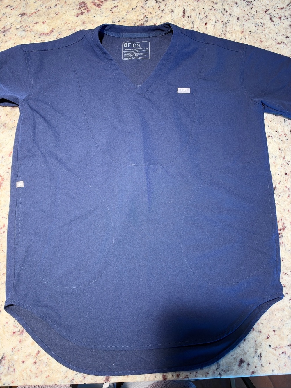 Figs scrub top